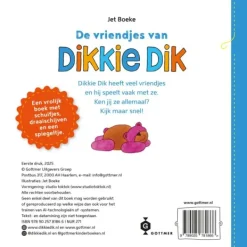 Gottmer Boek De Vriendjes Van Dikkie Dik> Boeken