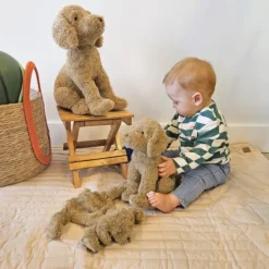 Happy Horse Knuffeldoekje - Hond Brownie - 22 cm - Bruin> Knuffeldoekjes