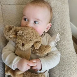 Happy Horse Knuffeldoekje - Hond Brownie - 22 cm - Bruin><noscript><img width=