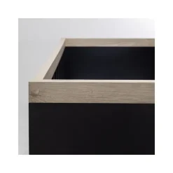 Interbaby Hanglegkast 2-Deurs Strips Zwart><noscript><img width=