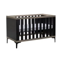 Interbaby Hanglegkast 2-Deurs Strips Zwart><noscript><img width=