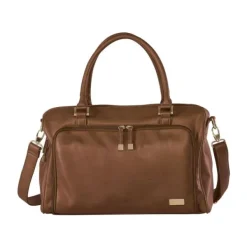 Isoki Double Zip Satchel Bag Redwood><noscript><img width=