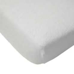 Jollein Badstof Hoeslaken Waterdicht - 60 x 120 cm - Wit> Hoeslakens