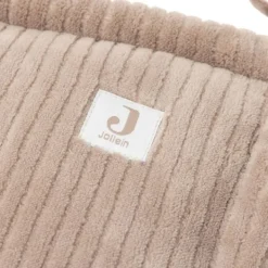 Jollein Boxbumper - Cloudy Rib - 180x30 cm - Milky Coffe><noscript><img width=