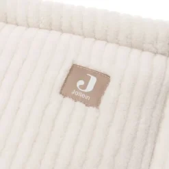 Jollein Boxbumper - Cloudy Rib - 180x30 cm - Milky Coffe><noscript><img width=