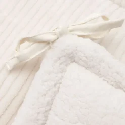 Jollein Boxbumper - Cloudy Rib - 180x30 cm - Milky Coffe><noscript><img width=