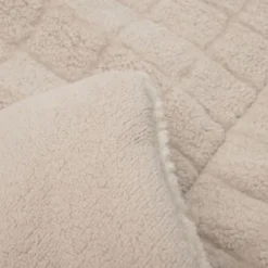 Jollein Boxkleed Box Teddy - Warm Sand - 75×95 cm><noscript><img width=