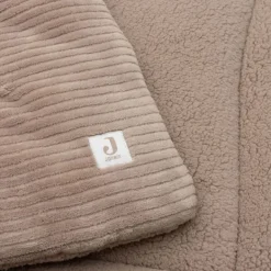 Jollein Boxkleed Box Teddy - Warm Sand - 75×95 cm><noscript><img width=