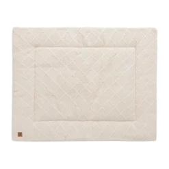 Jollein Boxkleed Check Knit Oatmeal 75 x 95 cm> Accessoires Boxen|Boxkleden