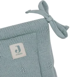 Jollein Cosy Knit Boxbumper - 180 x 30 cm - Sea Green> Accessoires Boxen