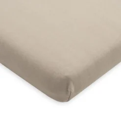Jollein Hoeslaken Boxmatras Jersey Biscuit 75 x 95 cm><noscript><img width=