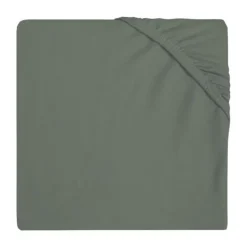 Jollein Ledikantdeken Basic Knit Biscuit/Fleece 100 x 150 cm><noscript><img width=