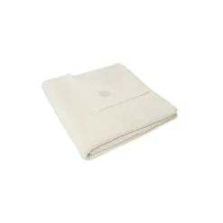Jollein Ledikantdeken Basic Knit Ivory 100 x 150 cm> Ledikantdekens