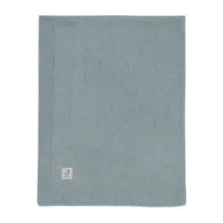 Jollein Ledikantdeken Cosy Knit Sea Green 100 x 150 cm> Ledikantdekens