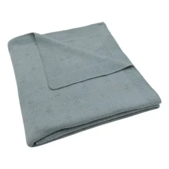 Jollein Ledikantdeken Cosy Knit Sea Green 100 x 150 cm><noscript><img width=