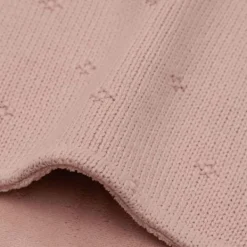 Jollein Ledikantdeken Cosy Knit Ivory / Velvet 100 x 150 cm><noscript><img width=