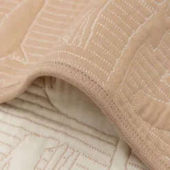 Jollein Ledikantdeken Jungle Jambo Biscuit / Oatmeal 100 x 150 cm><noscript><img width=