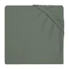 Jollein Ledikanthoeslaken Jersey 60 x 120 cm Ash Green> Hoeslakens