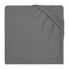 Jollein Ledikanthoeslaken Jersey 60 x 120 cm Storm Grey> Hoeslakens