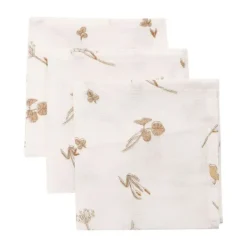 Jollein Monddoekje Hydrofiel Riverside 31 x 31 cm 3 Pack> Monddoekjes / Spuugdoekjes