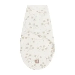 Jollein Slaapzak Wrapper 0‑3 Maanden – Leafy Dreams> Inbakeren|4-Seizoenen Slaapzakken