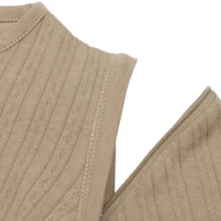 Jollein Slaapzak Zomer Met Afritsbare Mouw - 60 cm - Ajour Biscuit><noscript><img width=