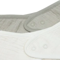 Jollein Slab Bandana Hydrofiel - Olive Green/Oatmeal - 2 Stuks><noscript><img width=