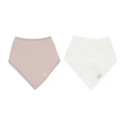 Jollein Slab Bandana Hydrofiel - Wild Rose / Oatmeal - 2 Stuks> Slabben