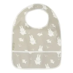 Jollein Slab Waterproof Miffy & Snuffy Olive Green 2-Pack> Slabben