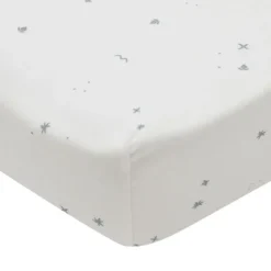 Jollein Twinkling Hoeslaken - 60 x 120 cm - Jersey - Sea Green><noscript><img width=