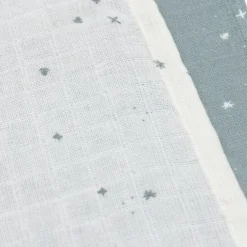 Jollein Twinkling Small Multidoek - 3 Pack - 70 x 70 cm - Hydrofiel - Sea Green><noscript><img width=