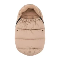 Jollein Voetenzak 3/5 Punts - Groep 0+ - Puffed - Biscuit> Accessoires Autostoel