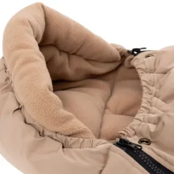 Jollein Voetenzak 3/5 Punts - Groep 0+ - Puffed - Biscuit><noscript><img width=