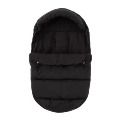 Jollein Voetenzak 3/5 Punts - Groep 0+ - Puffed - Zwart><noscript><img width=