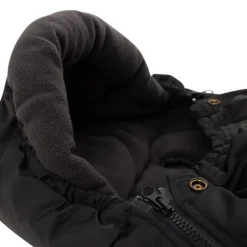 Jollein Voetenzak 3/5 Punts - Groep 0+ - Puffed - Zwart><noscript><img width=