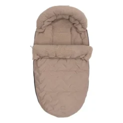 Jollein Voetenzak Buggy/Kinderwagen Embossed – Milky Coffee><noscript><img width=