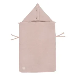 Jollein Voetenzak Groep 0+ 3/5 punts gordel - Basic Knit - Wild Rose> Accessoires Autostoel