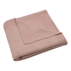 Jollein Wiegdeken Cosy Knit Sea Green 75 x 100 cm> Wiegdekens