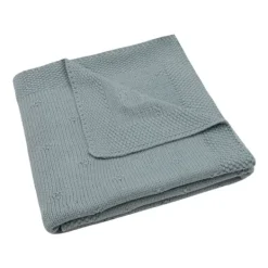 Jollein Wiegdeken Cosy Knit Sea Green 75 x 100 cm><noscript><img width=