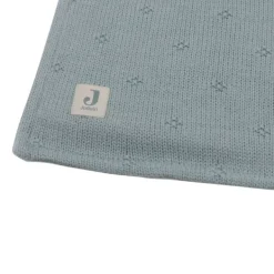 Jollein Wiegdeken Cosy Knit Sea Green / Velvet 75 x 100 cm><noscript><img width=