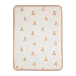 Jollein Wiegdeken Jersey Teddy Bear 75 x 100 cm> Wiegdekens