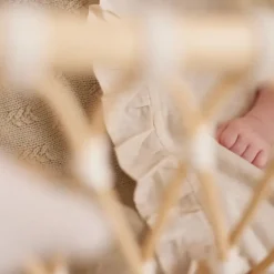 Jollein Wieglaken Ruffle Natural 75  x 100 cm><noscript><img width=