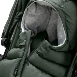 Joolz Footmuff Puffer Forest Green> Accessoires Kinderwagens|Accessoires Tweeling/Duo