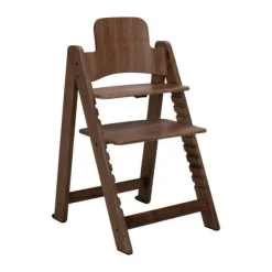 Kidsmill Up! Kinderstoel Incl. Kunststof Babyset Oatmeal - Beuken Zwart> Houten Kinderstoelen
