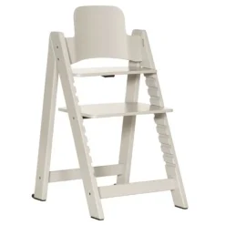 Kidsmill Up! Kinderstoel Incl. Kunststof Babyset Oatmeal - Beuken Zwart><noscript><img width=