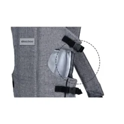 Kikkaboo Buikdrager Gwen Grijs><noscript><img width=