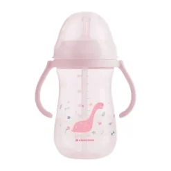 Kikkaboo Dino Wereld Beker Met Siliconen Rietje - 300ml - Blauw><noscript><img width=