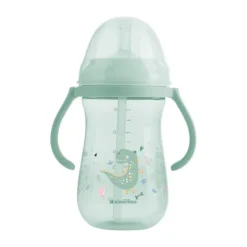 Kikkaboo Dino Wereld Beker Met Siliconen Rietje - 300ml - Blauw><noscript><img width=