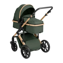 Kikkaboo Kinderwagen 3 in 1 Darling Leger Groen><noscript><img width=