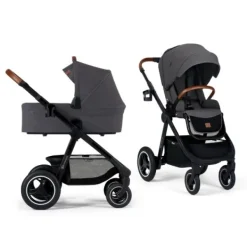 Kinderkraft Everyday 2 in 1 Dark Grey> Wandelwagens|Complete Kinderwagens